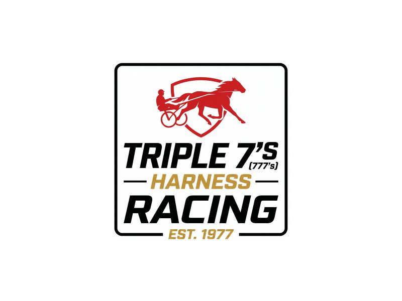 Triple 7's Racing logo design by luckyprasetyo