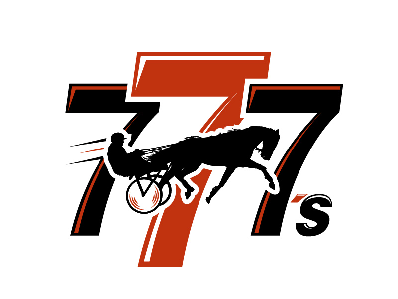 Triple 7's Racing logo design by Herquis