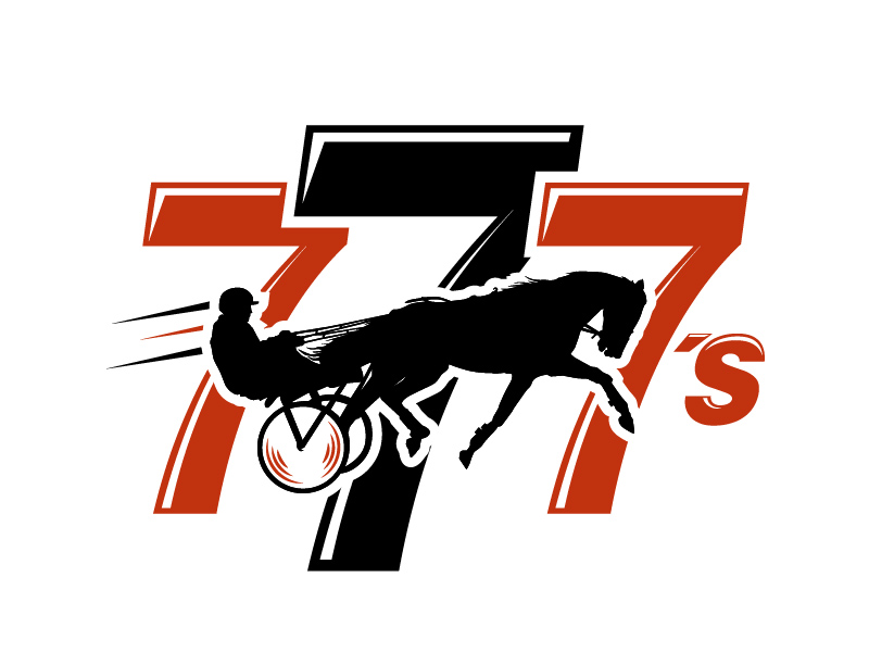 Triple 7's Racing logo design by Herquis