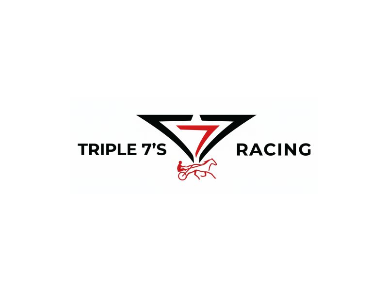 Triple 7's Racing logo design by luckyprasetyo