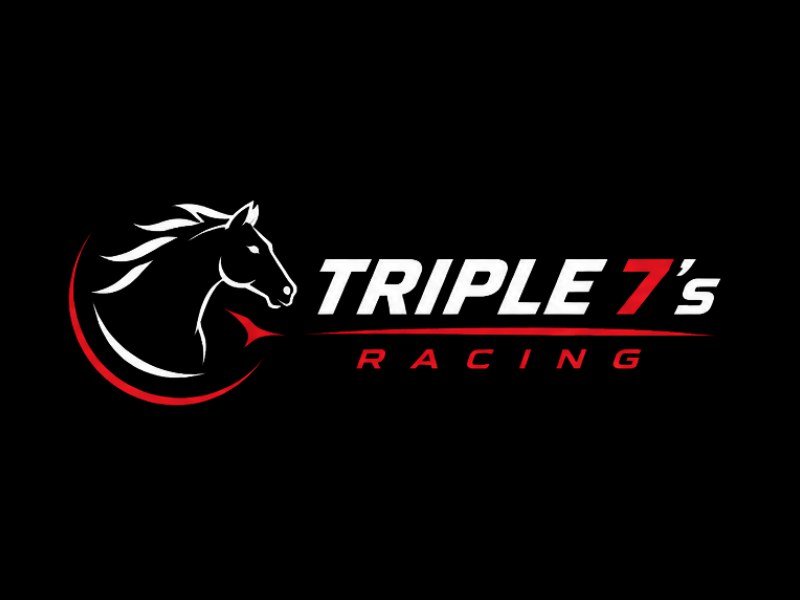 Triple 7's Racing logo design by xbrand
