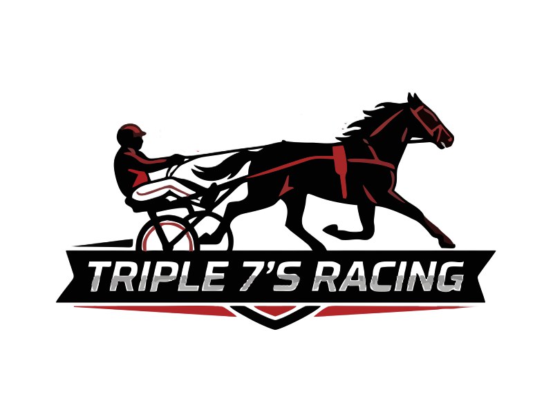 Triple 7's Racing logo design by xbrand