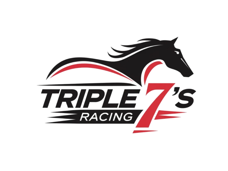 Triple 7's Racing logo design by Marena