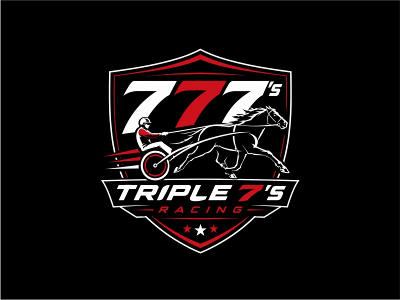Triple 7's Racing logo design by mutafailan