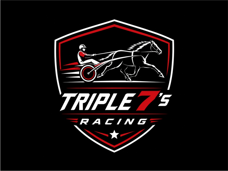 Triple 7's Racing logo design by mutafailan