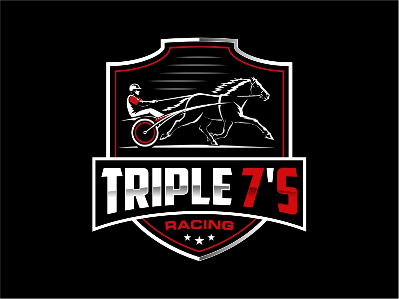 Triple 7's Racing logo design by mutafailan