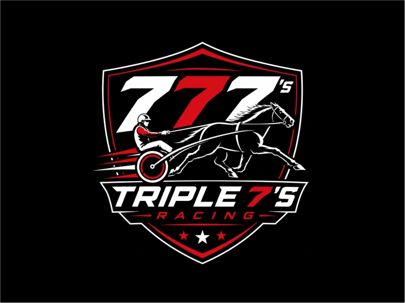 Triple 7's Racing logo design by mutafailan
