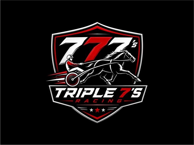 Triple 7's Racing logo design by mutafailan