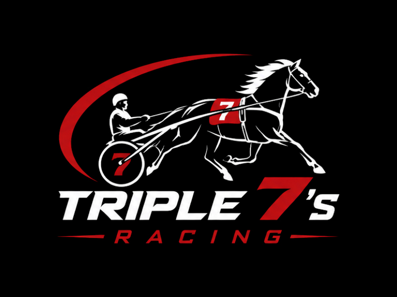 Triple 7's Racing logo design by cwrproject