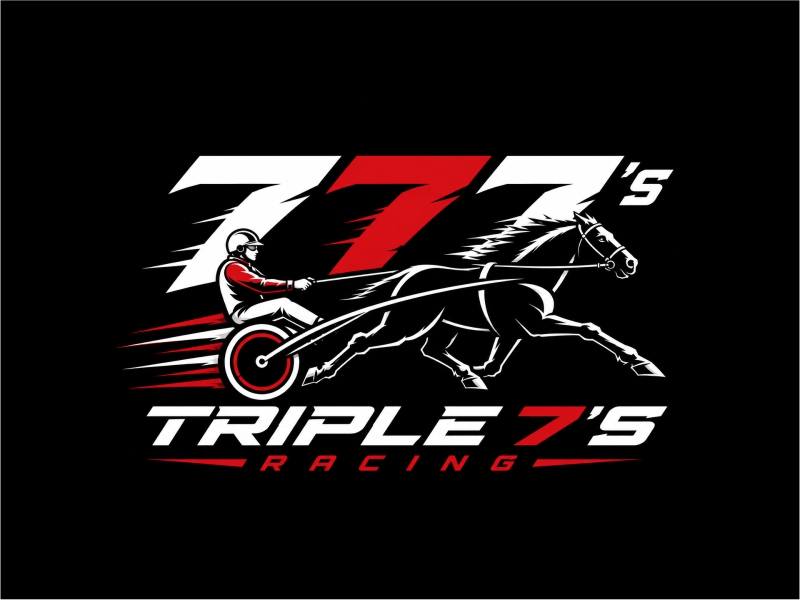 Triple 7's Racing logo design by mutafailan