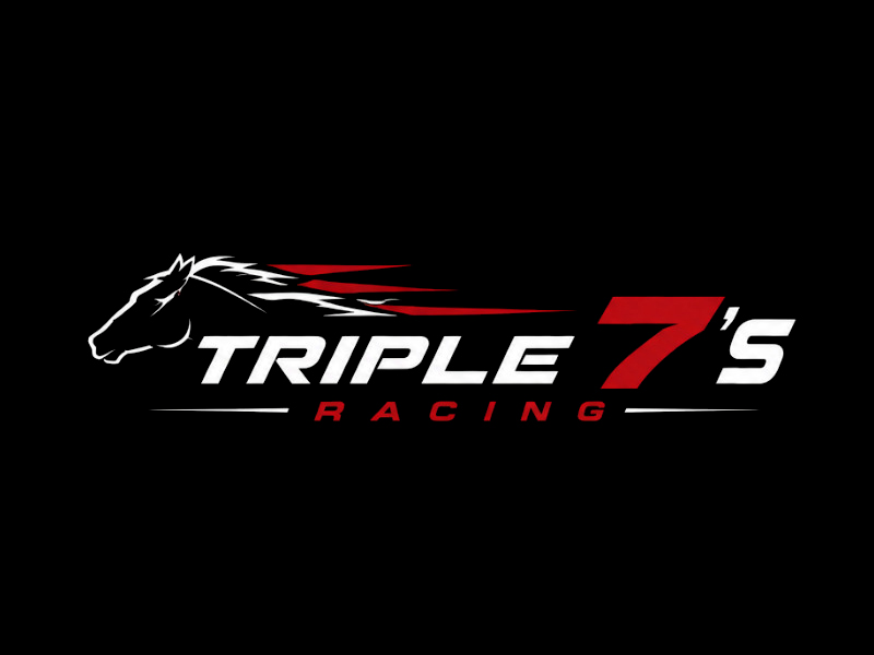 Triple 7's Racing logo design by cwrproject