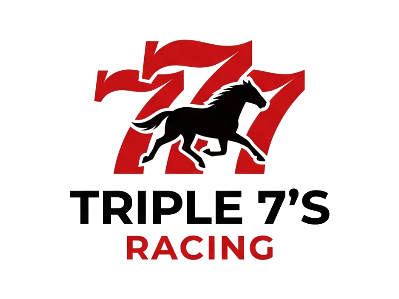 Triple 7's Racing logo design by cwrproject