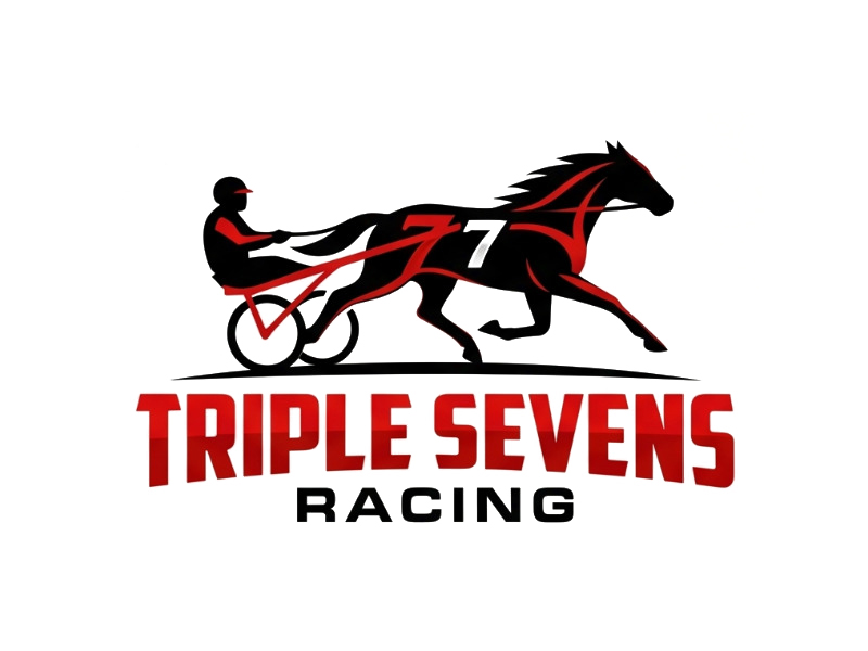 Triple 7's Racing logo design by cwrproject