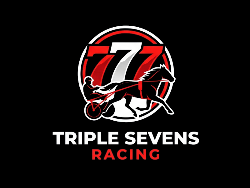 Triple 7's Racing logo design by cwrproject