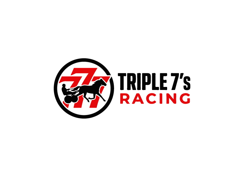 Triple 7's Racing logo design by Sami Ur Rab