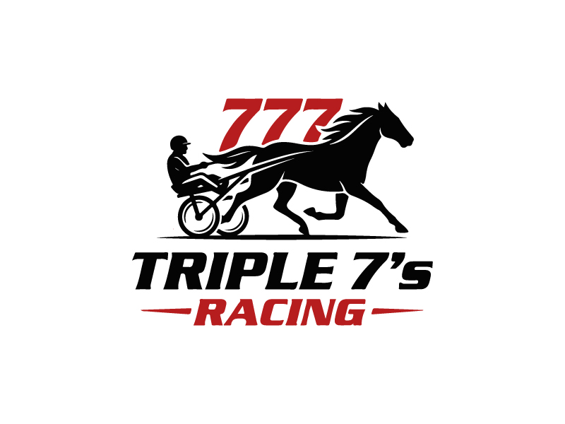 Triple 7's Racing logo design by Sami Ur Rab