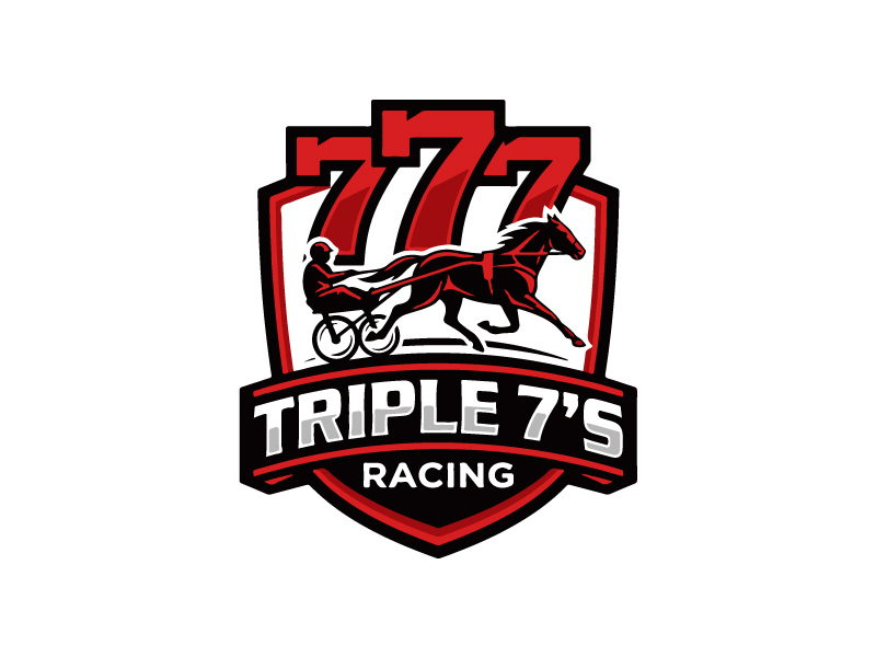 Triple 7's Racing logo design by Sami Ur Rab