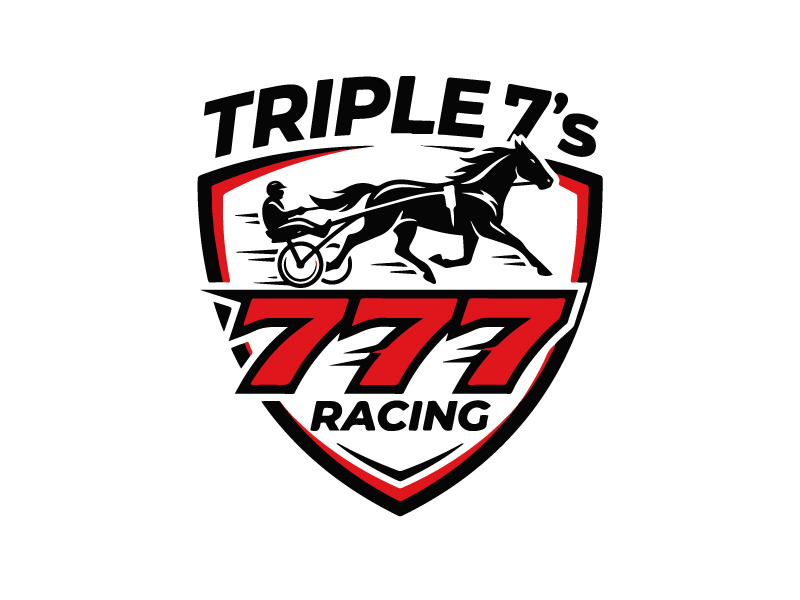 Triple 7's Racing logo design by Sami Ur Rab