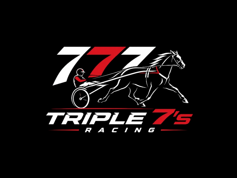 Triple 7's Racing logo design by Marena