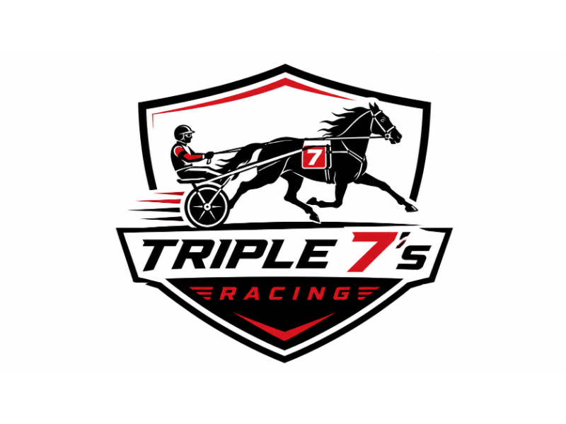 Triple 7's Racing logo design by Girly