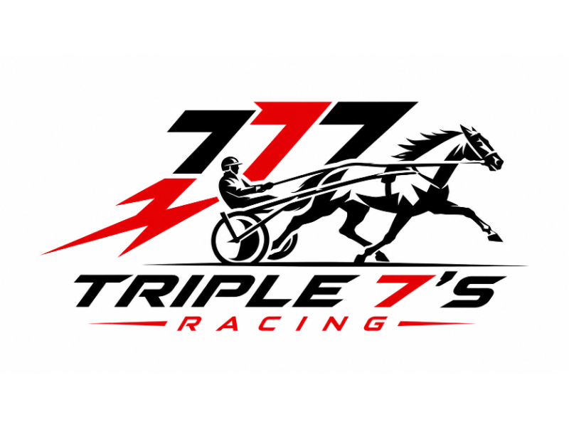 Triple 7's Racing logo design by Girly