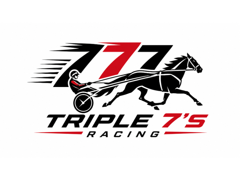 Triple 7's Racing logo design by Girly