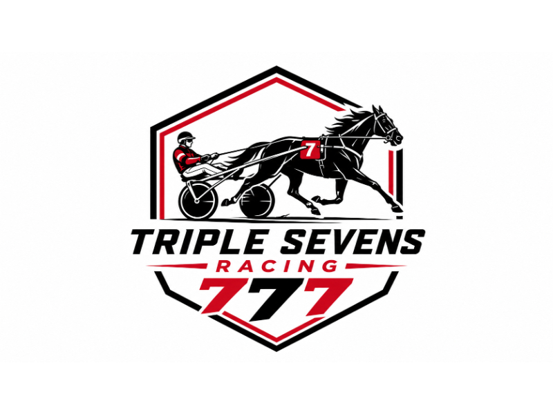 Triple 7's Racing logo design by Girly