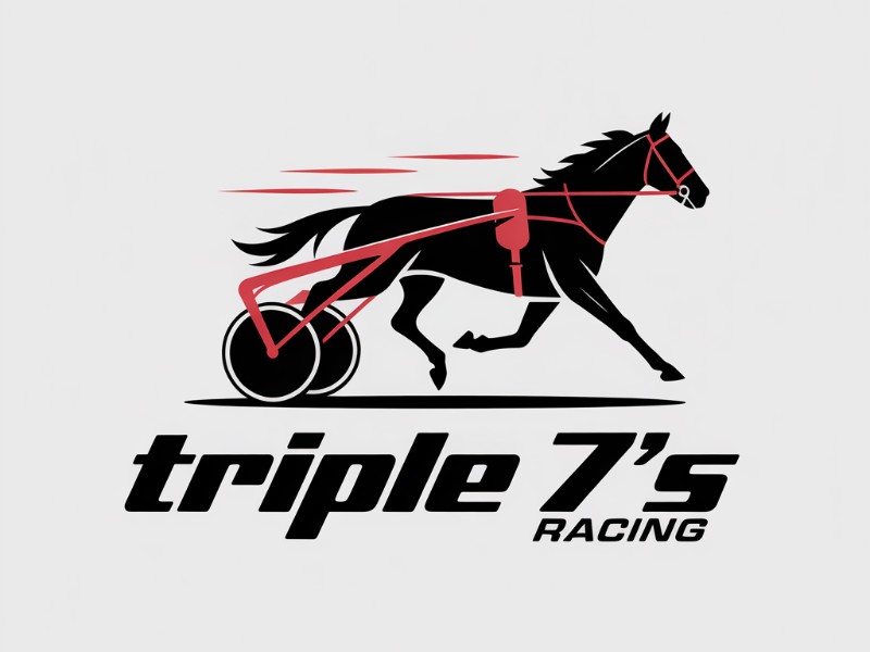 Triple 7's Racing logo design by Paradiseg