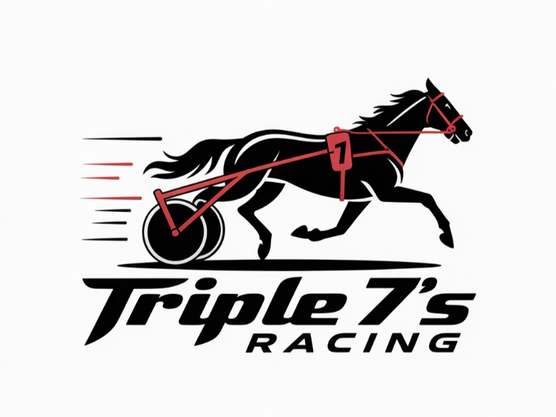Triple 7's Racing logo design by Paradiseg