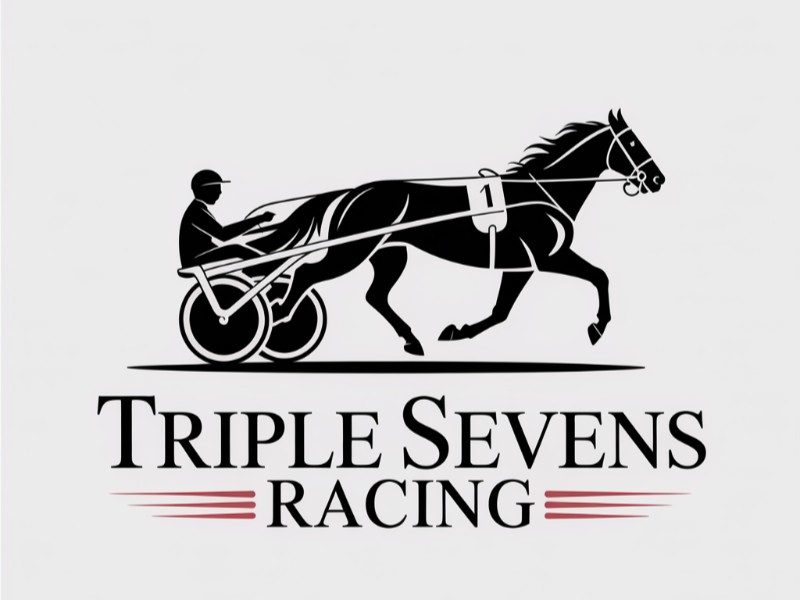Triple 7's Racing logo design by Lordede