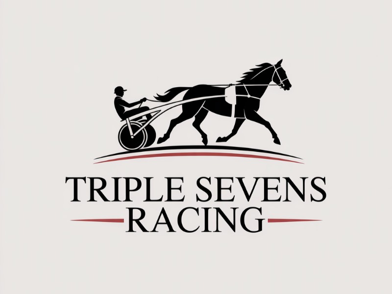 Triple 7's Racing logo design by Lordede