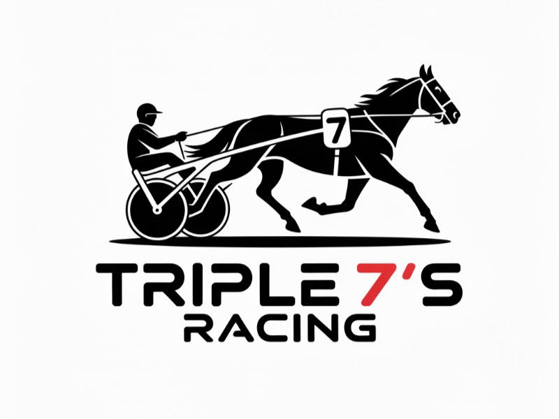 Triple 7's Racing logo design by Paradiseg