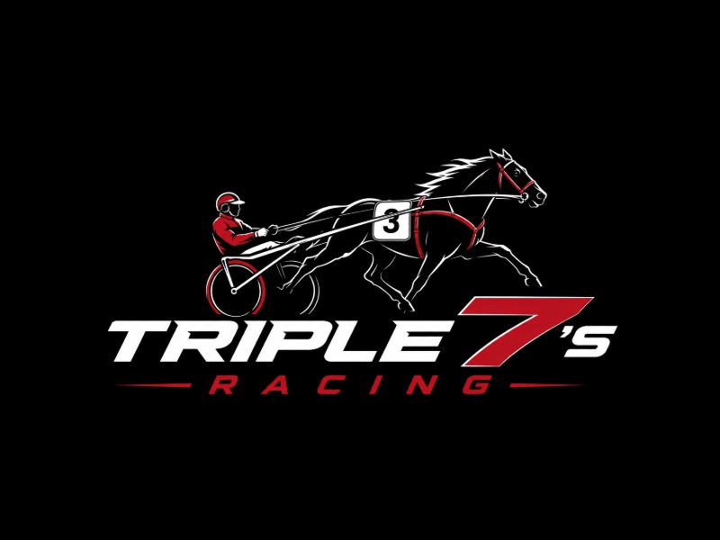 Triple 7's Racing logo design by grea8design