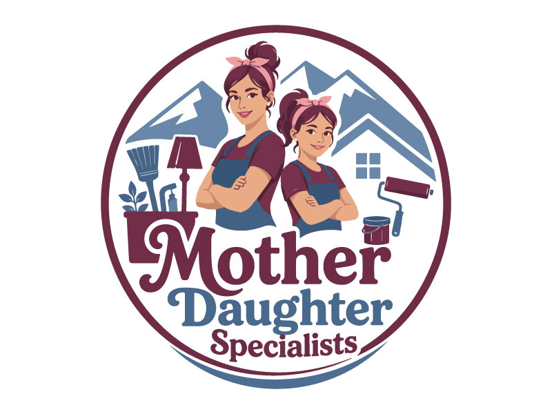 Mother Daughter Specialists logo design by Bad Boy
