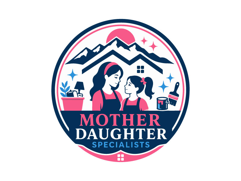 Mother Daughter Specialists logo design by Bad Boy
