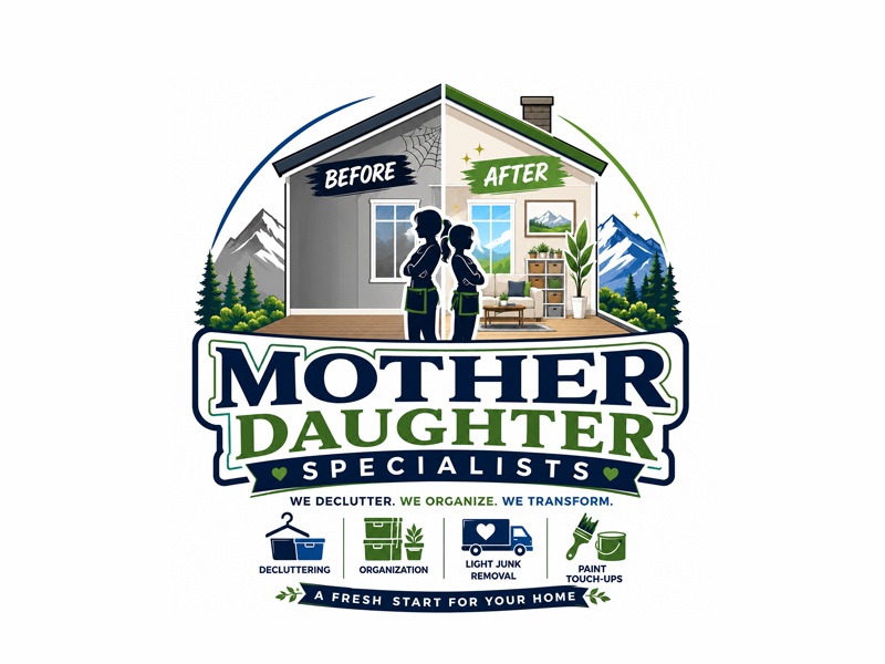 Mother Daughter Specialists logo design by Suparna