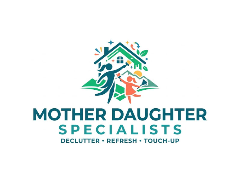 Mother Daughter Specialists logo design by Mr uink