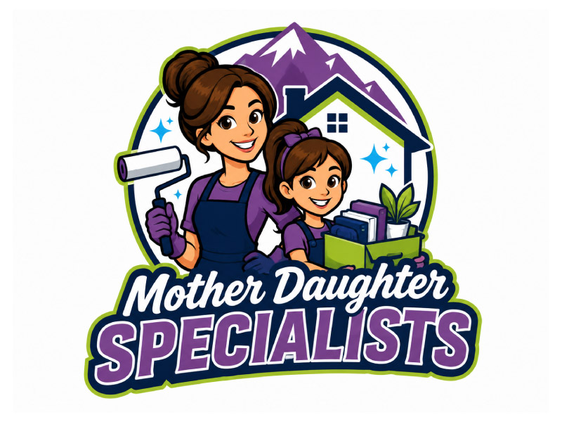 Mother Daughter Specialists logo design by M Fariid
