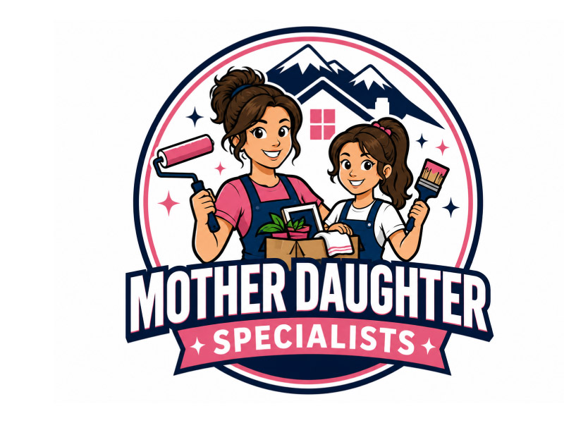 Mother Daughter Specialists logo design by M Fariid