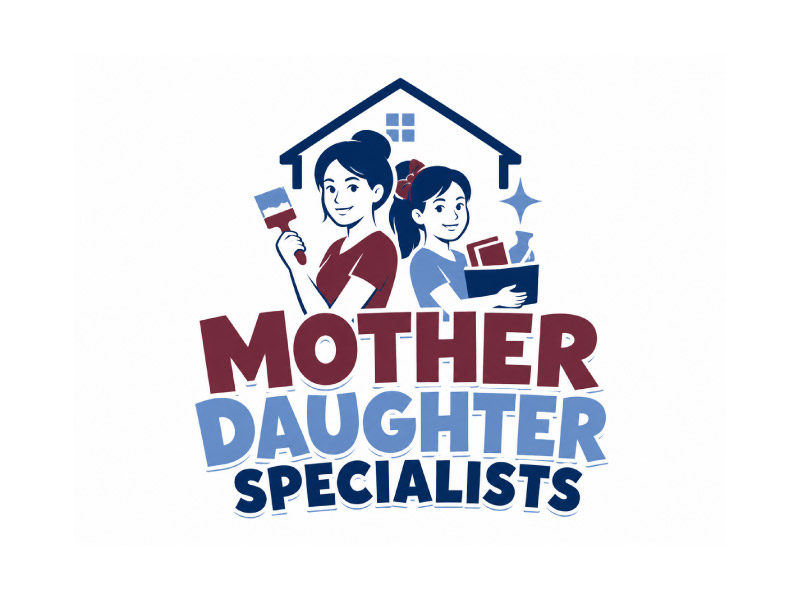 Mother Daughter Specialists logo design by M Fariid
