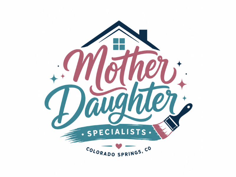Mother Daughter Specialists logo design by pixalrahul