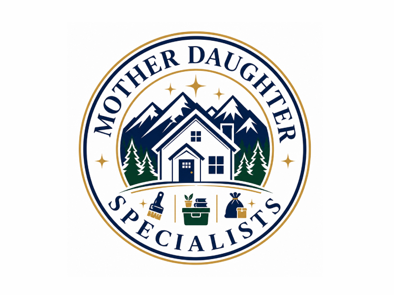 Mother Daughter Specialists logo design by pixalrahul