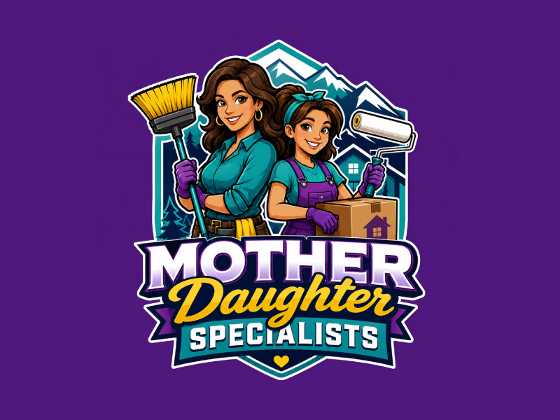 Mother Daughter Specialists logo design by pixalrahul