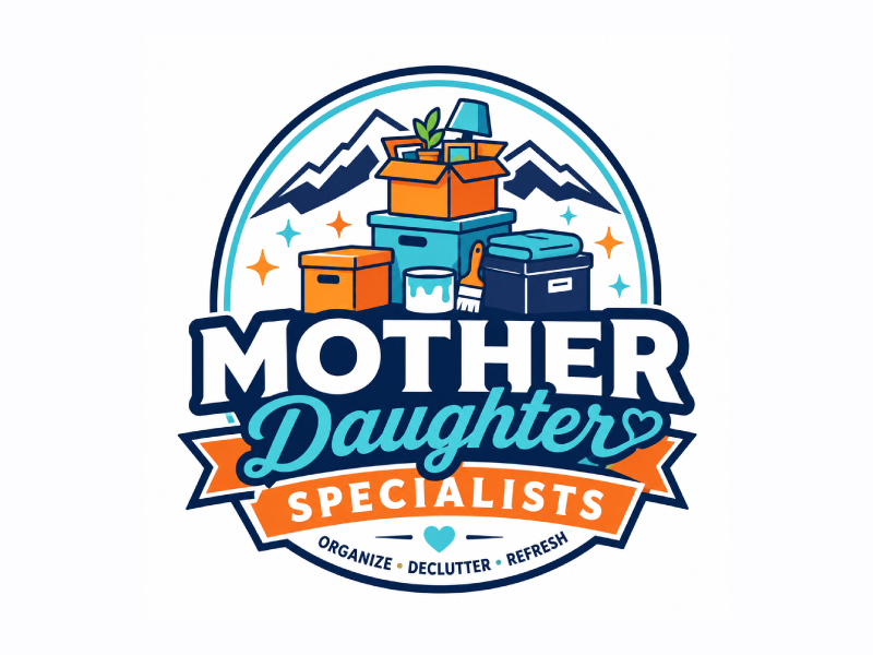 Mother Daughter Specialists logo design by pixalrahul