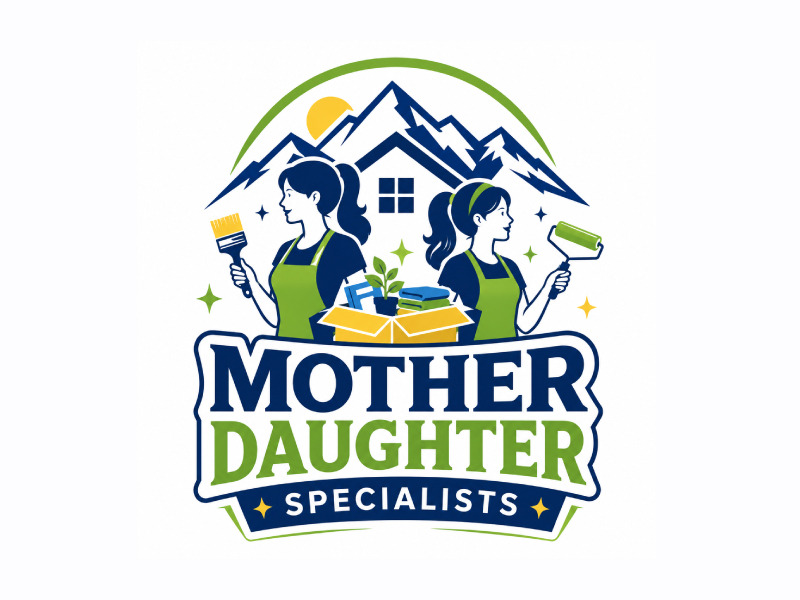 Mother Daughter Specialists logo design by pixalrahul