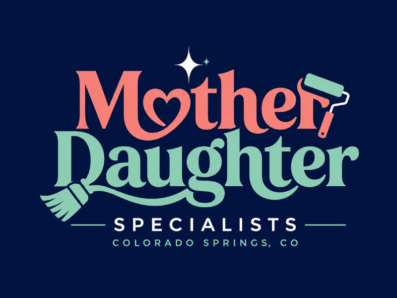 Mother Daughter Specialists logo design by pixalrahul