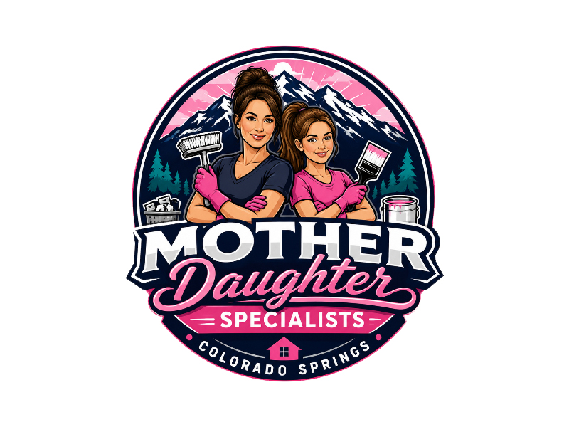 Mother Daughter Specialists logo design by cwrproject