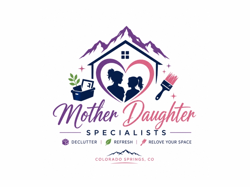 Mother Daughter Specialists logo design by giphone