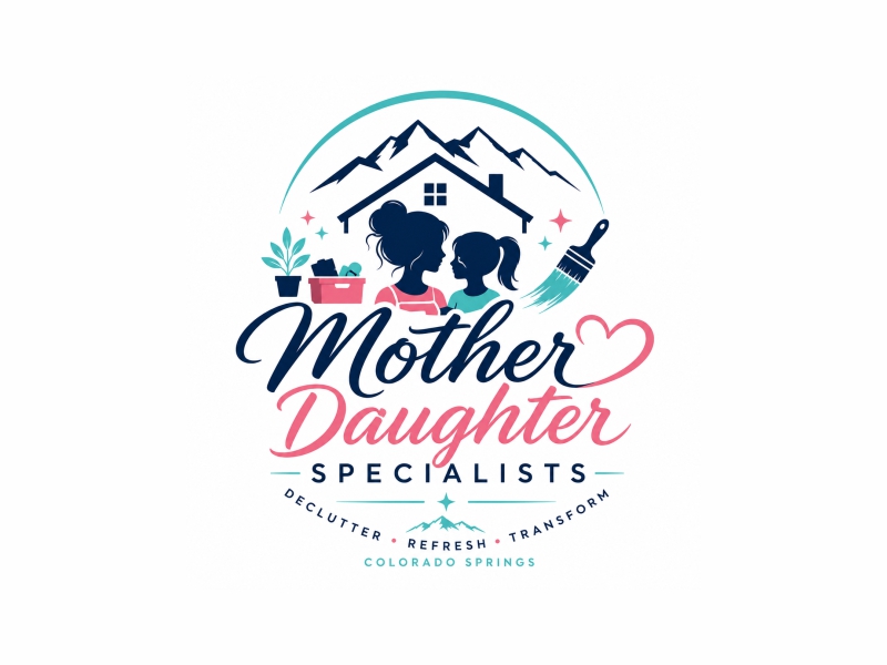 Mother Daughter Specialists logo design by giphone