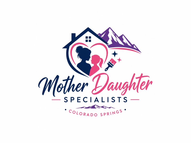 Mother Daughter Specialists logo design by giphone